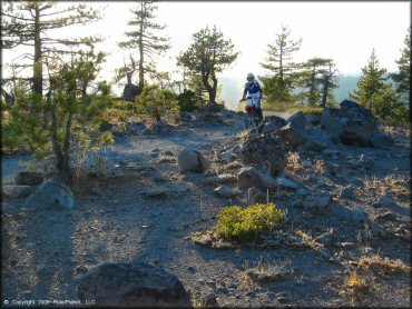 Honda CRF Motorcycle at Black Springs OHV Network Trail