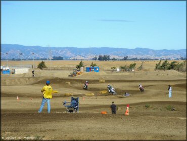 Dirt Bike at Argyll MX Park Track