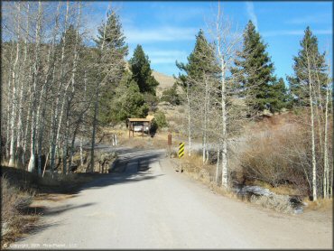 RV Trailer Staging Area and Camping at Timberline Road Trail