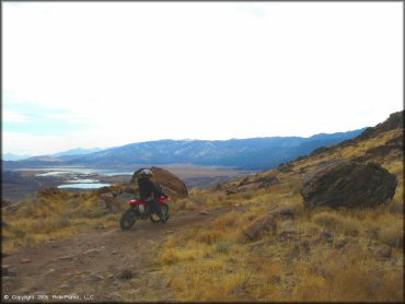 Honda CRF Trail Bike at Galena MX Track OHV Area