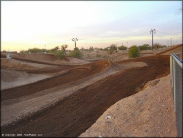 A trail at Speedworld Motocross Park Track