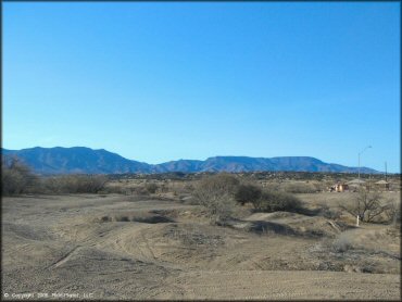 Scenic view of Hayfield Draw OHV Area Trail