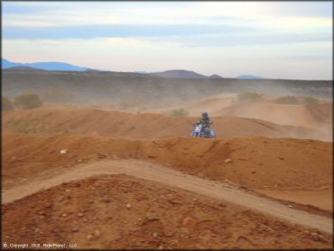 Yamaha YZ Trail Bike at Nomads MX Track OHV Area