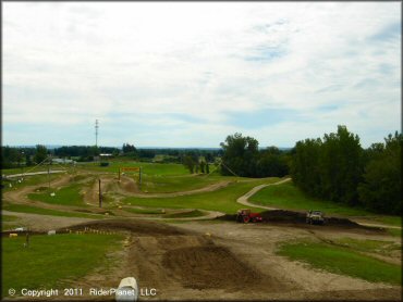 Example of terrain at Area 51 Motocross OHV Area