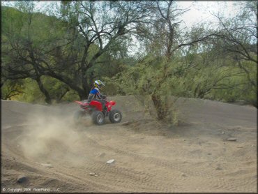 OHV at Four Peaks Trail
