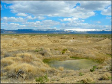 Scenery at Battle Mountain MX Track