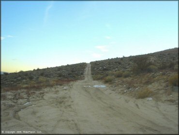 Example of terrain at King's & Voltaire Canyons Trail