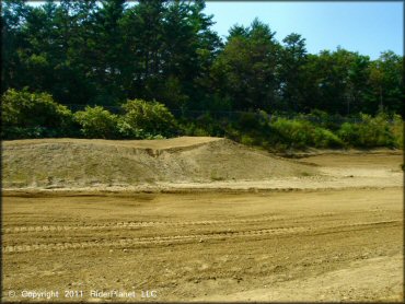 Example of terrain at Capeway Rovers Motocross Track