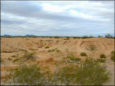 Example of terrain at Pinal Airpark Trail