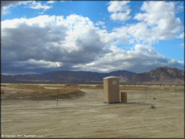 Amenities example at Lucerne Valley Raceway Track