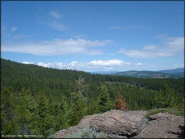 Scenery at Crane Mountain OHV Trail
