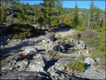 Honda CRF Dirt Bike at Indian Springs Trail