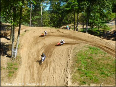 Honda CRF Motorcycle at The Wick 338 Track