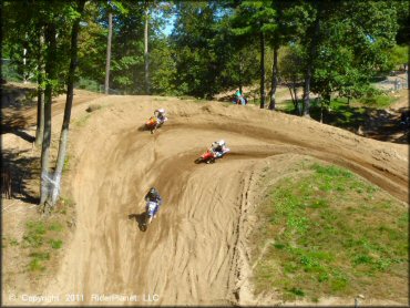 Honda CRF Dirtbike at The Wick 338 Track