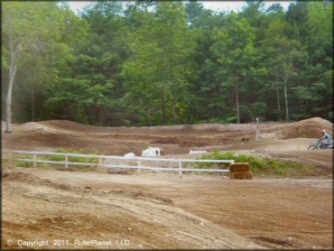 Kawasaki KX Dirt Bike at Central Cycle Club Inc Track