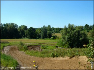 Scenery at Savannah MX Park Track