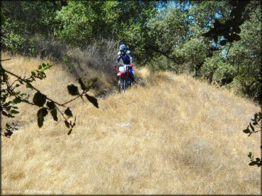 Honda CRF Motorbike at Santa Clara County Motorcycle Park OHV Area