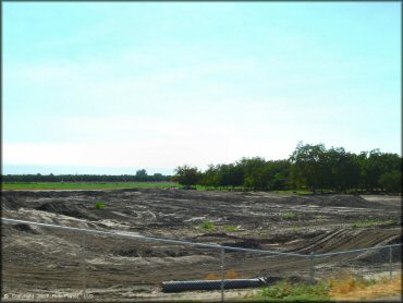 Some terrain at Hanford Fairgrounds Track