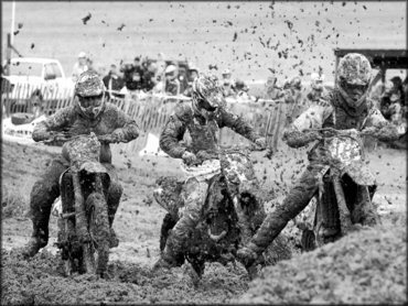 Dirt Bike at Crossville Mud Bog Track