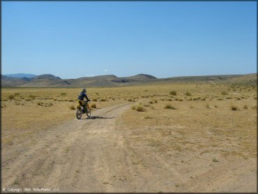 OHV at Jean Roach Dry Lake Bed Trail