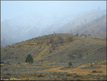 Some terrain at Honey Lake Motocross Park Track