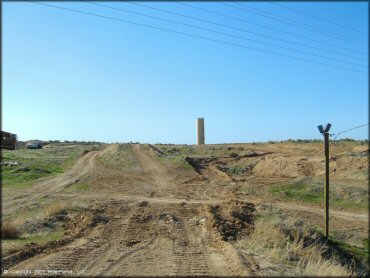 A trail at Carlin MX Track