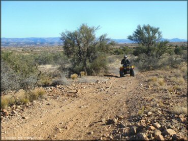 OHV at Hayfield Draw OHV Area Trail