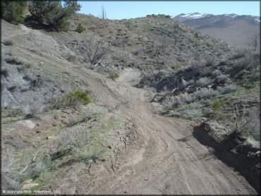 Some terrain at Moon Rocks Trail