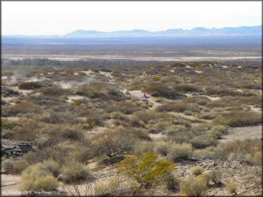 Honda CRF Motorcycle at Hot Well Dunes OHV Area