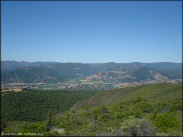 Scenic view at South Cow Mountain Trail