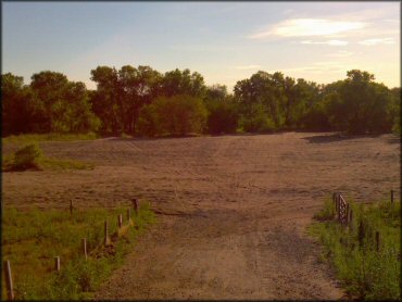 Some terrain at The River ATV Park Trail