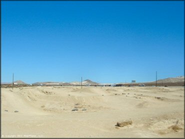 Example of terrain at Adrenaline Motocross Park Track