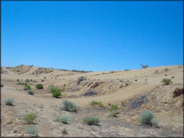 Some terrain at Dove Springs Trail
