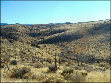 Scenic view of China Springs Trail