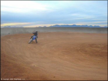 Yamaha YZ Dirt Bike at Nomads MX Track OHV Area