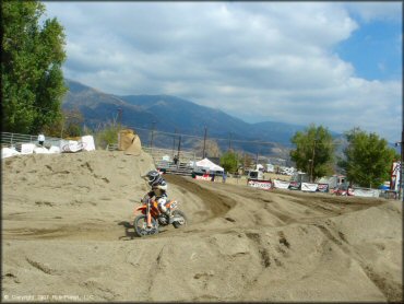 KTM Off-Road Bike at Glen Helen OHV Area