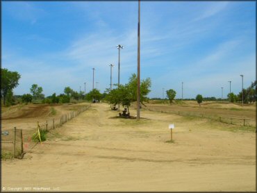 Scenic view of Riverfront MX Park Track