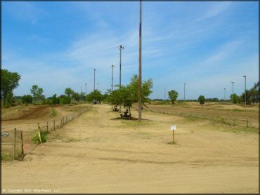 Scenic view at Riverfront MX Park Track