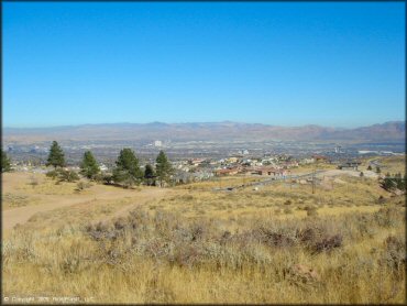 Scenic view of Hunter Lake Trail
