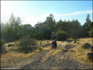 Honda CRF Motorcycle at Interface Recreation Trails