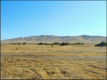 Scenery at San Luis Reservoir State Recreation Area Trail