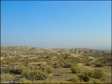 Scenery from Honolulu Hills Raceway OHV Area