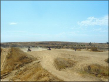 Motorcycle at La Grange OHV Park OHV Area