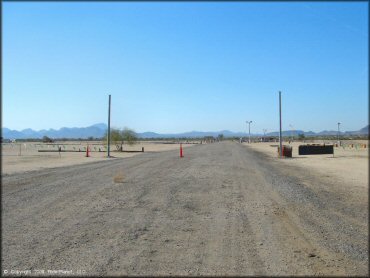 RV Trailer Staging Area and Camping at Arizona Cycle Park OHV Area