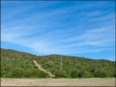 Terrain example at Jomax Trail