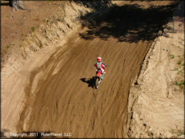 Honda CRF Dirt Bike at The Wick 338 Track