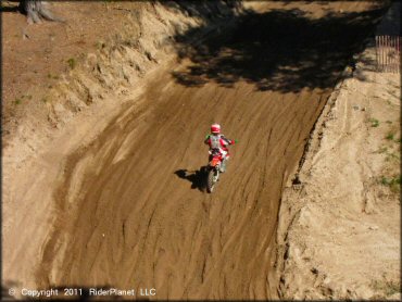 Honda CRF Motorcycle at The Wick 338 Track