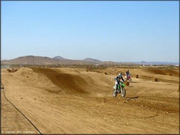 Kawasaki KX Motorcycle at Cal City MX Park OHV Area