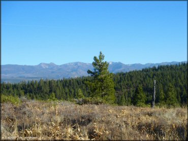 Scenic view of Billy Hill OHV Route Trail