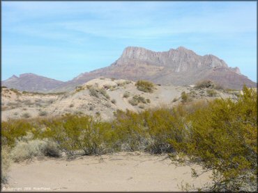 Scenic view at Hot Well Dunes OHV Area